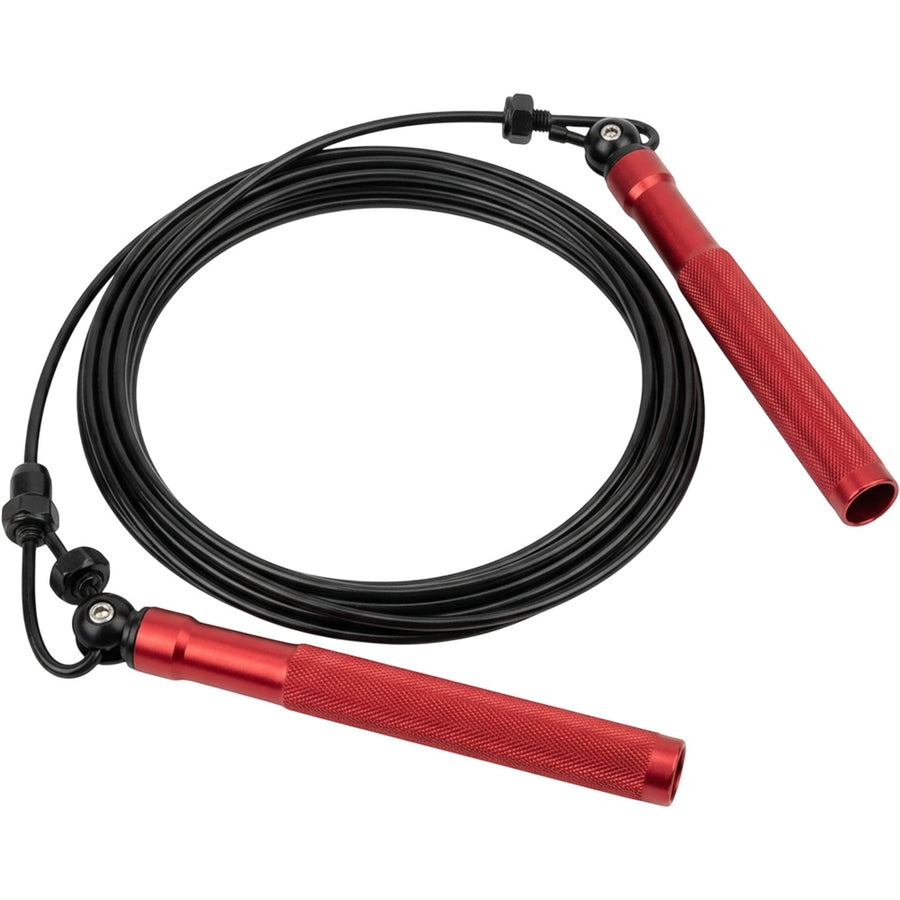 Xvna Speed Jump Rope 3 m Coated Steel Cable Black and Red